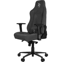 AROZZI Vernazza Soft Fabric Gaming Stoel Donkergrijs