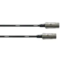 Cordial MIDI Verbindingskabel [1x XLR-stekker 5-polig - 1x XLR-stekker 5-polig] 1.80 m Zwart