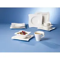 Villeroy & Boch New Wave Villeroy & Boch New Wave starters serviesset (10-delig) Wit