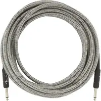Fender Professional Series Instrument Cable 5.5M / 18.6 White Tweed
