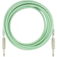 Fender Original 5.5M/18.6ft Straight Instrument Cable Surf Green