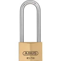 ABUS Cilinderhangslot | breedte slotlichaam 50 mm | messing gelijksluitend 2726 | 1 stuk - 2517 2517