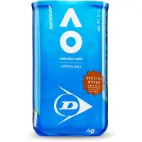 Dunlop Tennisbal Australian Open (2x4-Tin) 2021