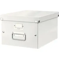 Leitz Click & Store WOW Opbergdoos A4 Karton Wit 28,1 x 37 x 20 cm