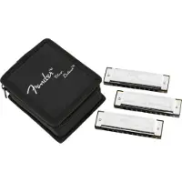 Fender Blues Deluxe Harmonica (3 Pack)