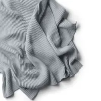 Design House Stockholm Pleece deken 140x160 cm Lichtgrijs