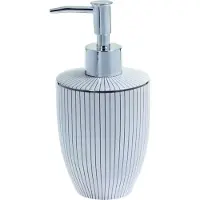 Spirella Zeepdispenser Ligne Wit/zilver