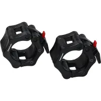 Tunturi Olympic Lock Jaw Collars - Halterstangsluiters - Paar - Zwart