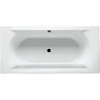 Riho Lima acryl bad, 200x90x49,5 zonder pootset, wit