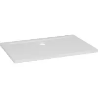 Xellanz luxe douchebak SMC rechthoek 120x80x4 cm wit