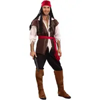 Vegaoo - Klassiek piraten kostuum voor mannen - Grote Maten