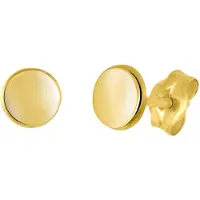 Lucardi Oorbellen 'Klassisch' goud