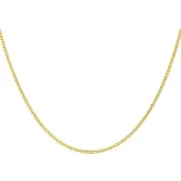 Lucardi 9 Karaat ketting diamond cut