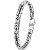 Lucardi Stalen armband gourmet