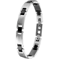 Lucardi Sieraden zwart / zilver