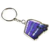 Half Moon Bay Harry Potter Knight Bus Metal Keychain Sleutelhanger