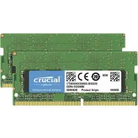 Crucial - DDR4 - 32 GB: 2 x 16 GB - SO-DIMM 260-pin - unbuffered