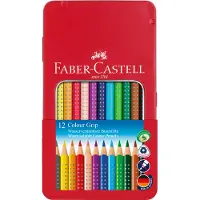 Faber-Castell Kleurpotloden Colour Grip 12-set (+3 jaar)