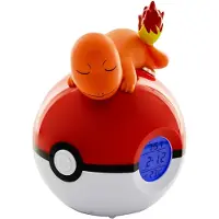 BigBen Interactive Pokemon Radio Clock Ball Charmander Wekker