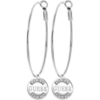 GUESS Oorbellen zilver / transparant