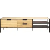 Eleonora Madison Light TV Meubel 160 cm Naturel Acaciahout