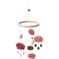 Sebra Baby Mobiel - Vilt - Cotton Candy Roze - - OneSize - Baby Mobielen