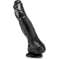Gangbangster Realistische Dildo Steven met Aderen en Ballen