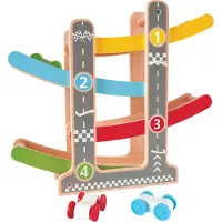 Hape Snelle kantel-racebaan