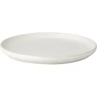 ERNST bord Ø25 cm Wit-gestippeld