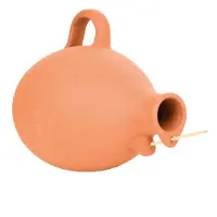 Esschert Design Nestkast Voor Mezen Terracotta Nester 32 mm | Fraaie Aardewerk Vogelhuisje Bijzonder Aantrekkelijk Voor Mezen | Speciale nestkasten | Vivara
