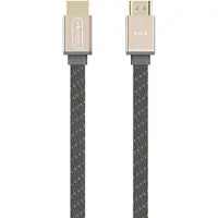 Allocacoc HDMIcable Flat Gold 1.5m cable
