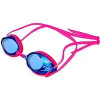 Funky Trunks Training Machine Swimming Goggles Roze