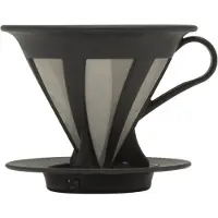 Hario Caféor opschenkfilter 1- tot 4-kops kunststof zwart