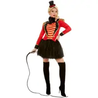 Smiffys Dompteur Circus Kostuum Dames - Maat L