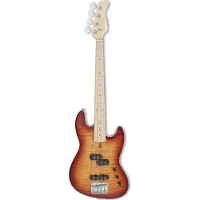 Sire Marcus Miller U5 Alder Flamed Maple Tobacco Sunburst elektrische short scale basgitaar
