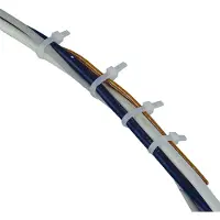 WKK 110227071 110227071 Kabelbinder 370 mm 7.60 mm Zwart UV-gestabiliseerd 100 stuk(s)