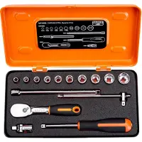 Bahco 1/4" dopsleutelset | A6716DZ