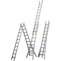 Kippers Rijssen Reformladder SuperPRO geanodiseerd uitgebogen bomen - 2x14 - 1250400214