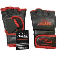 Legend Sports Bokszak / MMA Handschoenen Heren/Dames Zwart-Rood PU
