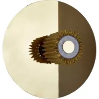 DCW éditions Wandlampe , Goud / Messing, Woonkamer, Metaal