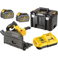 DeWalt DCS520T2 XR Flexvolt Inval Cirkelzaag 54v 165mm - DCS520T2-QW
