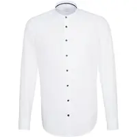 Seidensticker Slim Fit Overhemd wit, Effen