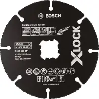 Bosch Slijpschijf Hm 125x1mm Hout/Spijker