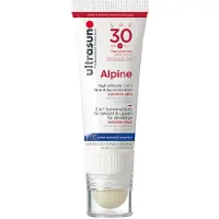 Ultrasun Alpine Zonbescherming 2-in-1 Gezicht & Lip SPF 30 1 St Stiften