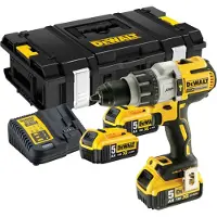 DeWalt DCD996P3K-QW 18V Li-ion XR Accu Boor-/schroefmachine Set (3x 5.0Ah) In TSTAK - Koolborstelloos