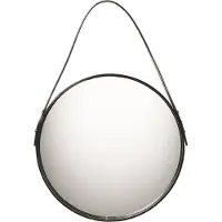 Ørskov spiegel zwart Ø 40 cm.