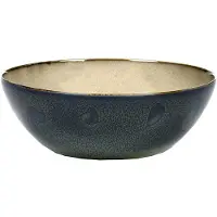 Serax Terres de Rêves schaal ø 18,4 cm stoneware misty grey - dark blue