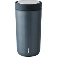 Stelton Thermosbeker To Go Click Steel 0,4L Dark Blue Metallic