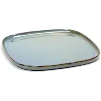 Serax Terres de Rêves bord 25,5 x 25,5 cm stoneware smokey blue