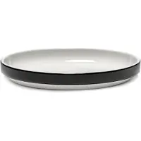 Serax Ontbijtbord Passe-Partout Tableware By Vincent Van D Black White S 18 x 18 x 2,5 cm